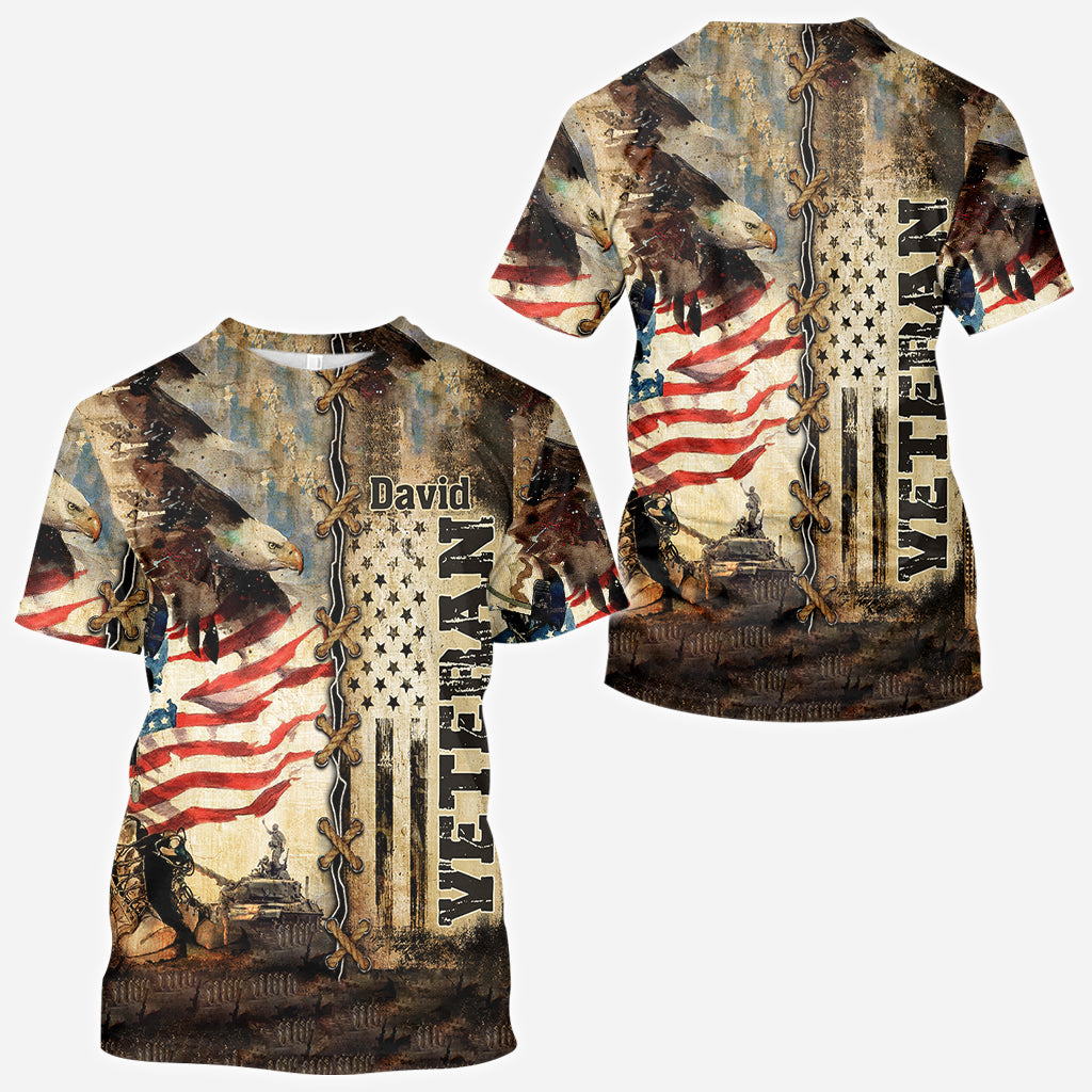 Je suis un ancien combattant - T-shirt personnalisé pour anciens combattants