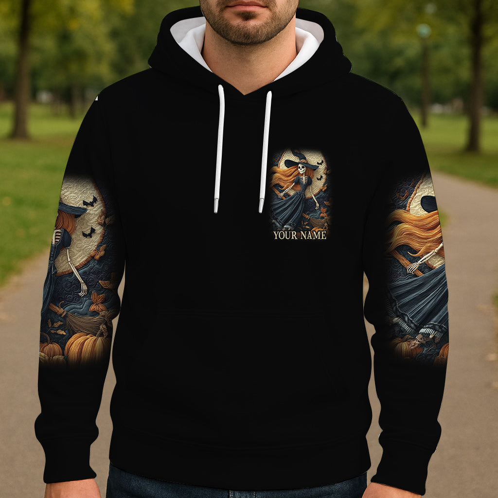 T-shirt personnalisé Sorcière Crâne - T-shirt Sorcière Intégrale