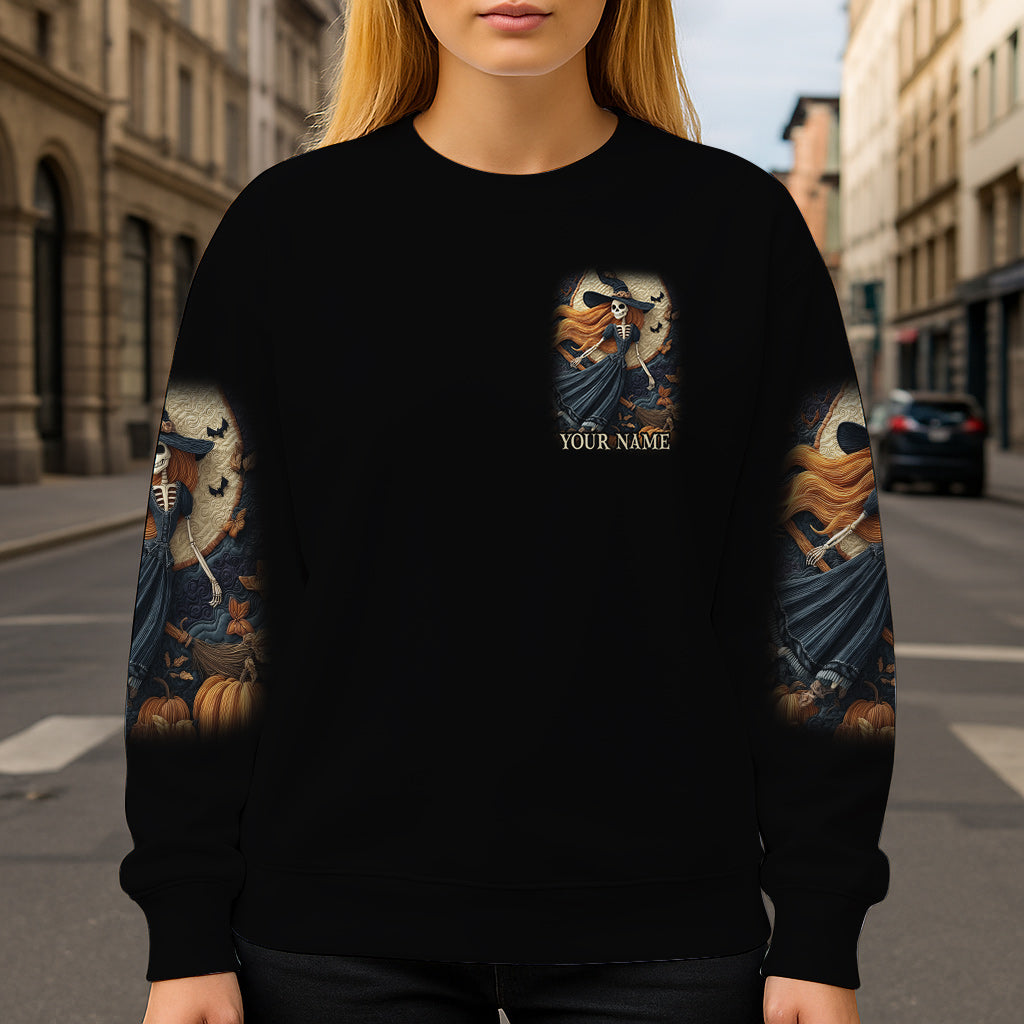 T-shirt personnalisé Sorcière Crâne - T-shirt Sorcière Intégrale