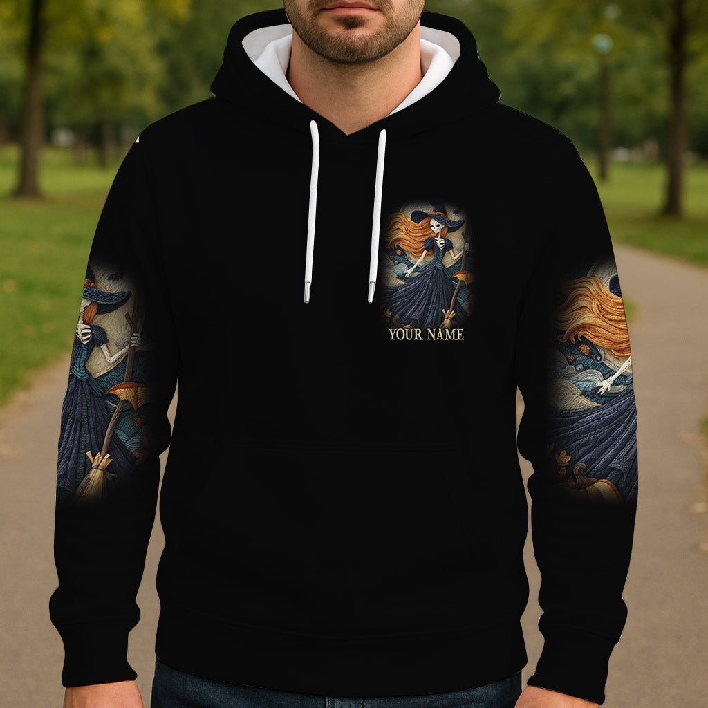 T-shirt personnalisé Sorcière Crâne - T-shirt Sorcière Intégrale