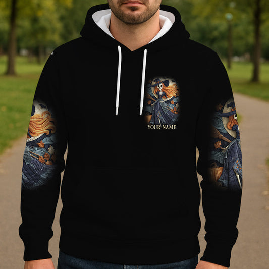 Skull Witch - Personalized Witch All Over Shirt
