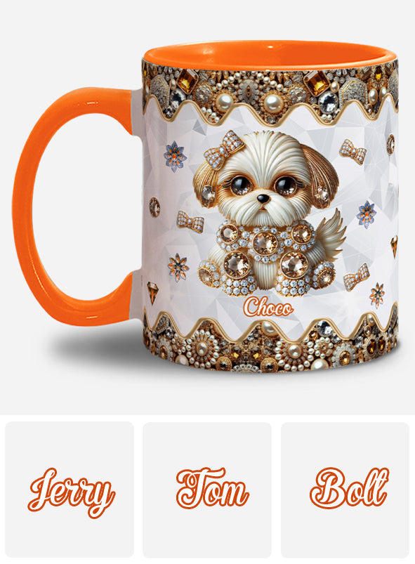 Love Shih Tzu - Personalized Dog Accent Mug