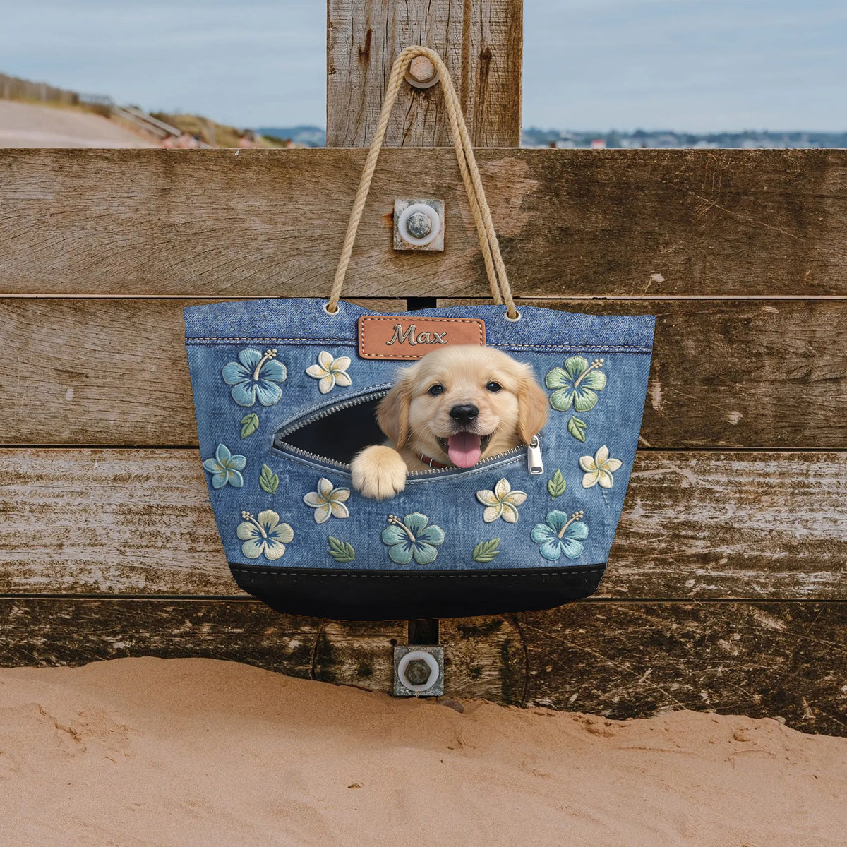 Sac de Plage Personnalisé Salty Lil'