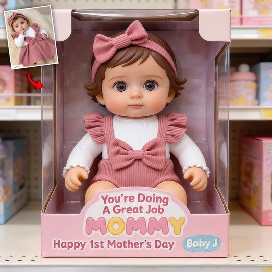 Tu fais un super boulot ! - Plaque acrylique personnalisée « Maman » en forme sur mesure