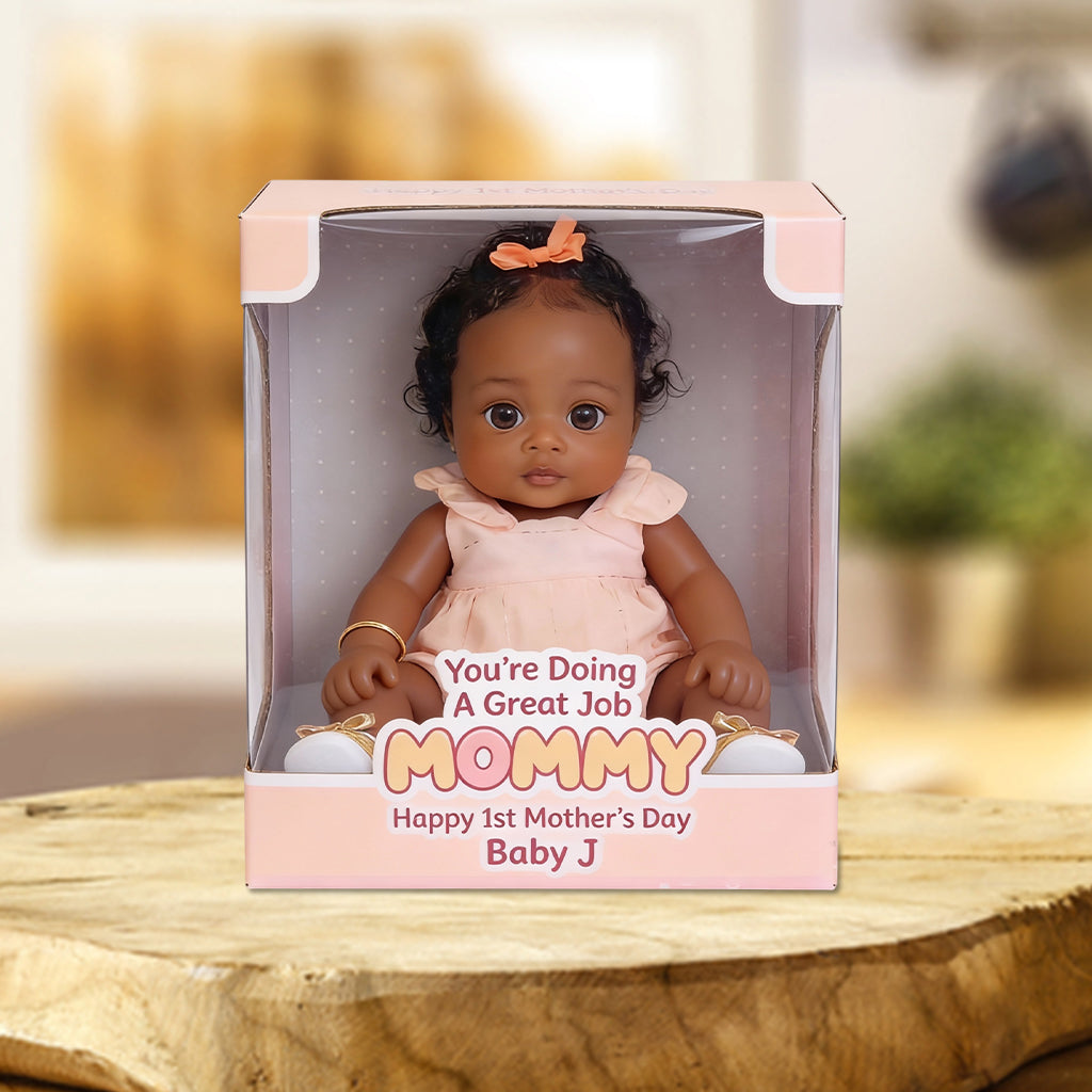 Tu fais un super boulot ! - Plaque acrylique personnalisée « Maman » en forme sur mesure