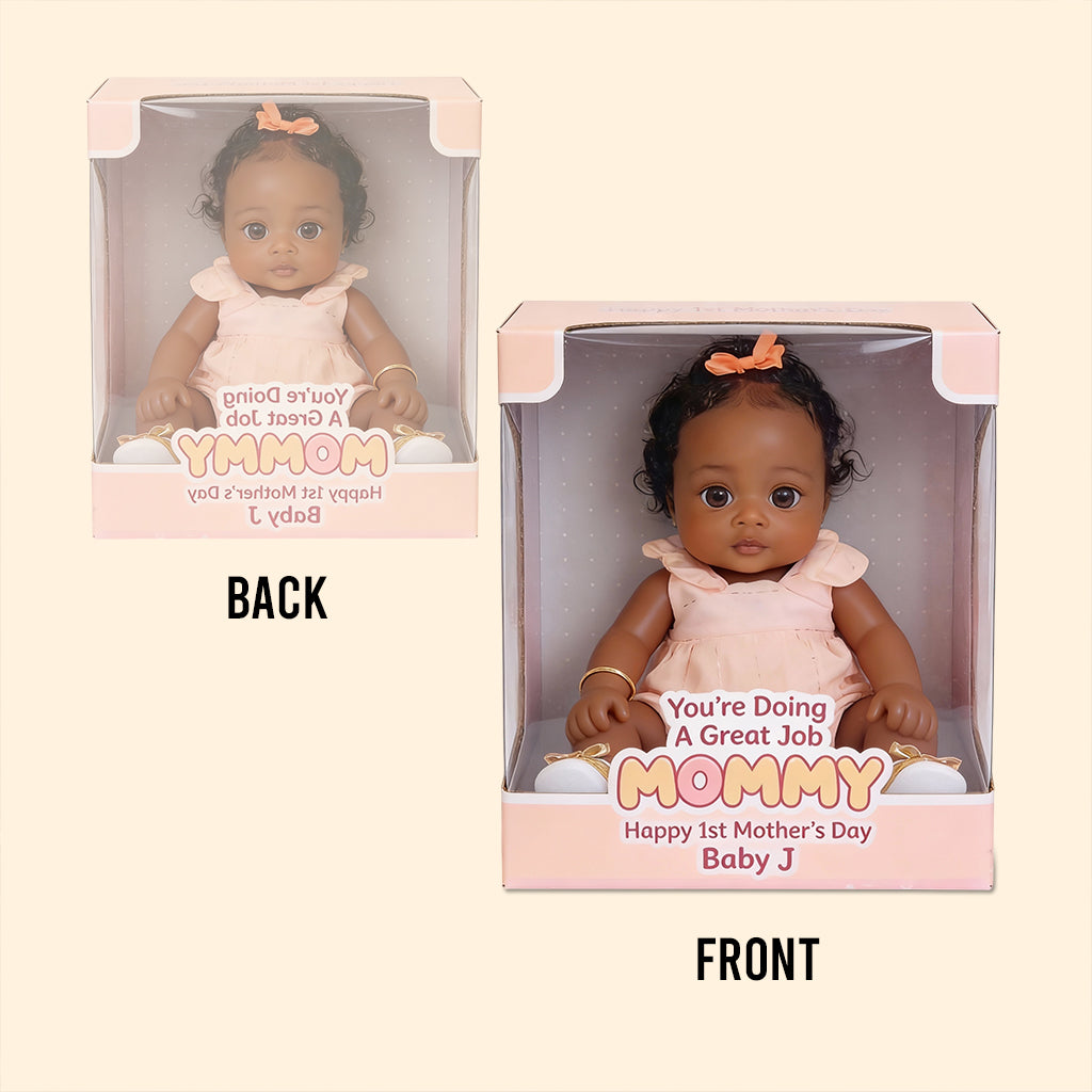 Tu fais un super boulot ! - Plaque acrylique personnalisée « Maman » en forme sur mesure