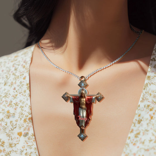 Enfant de Dieu - Collier pendentif chrétien personnalisé