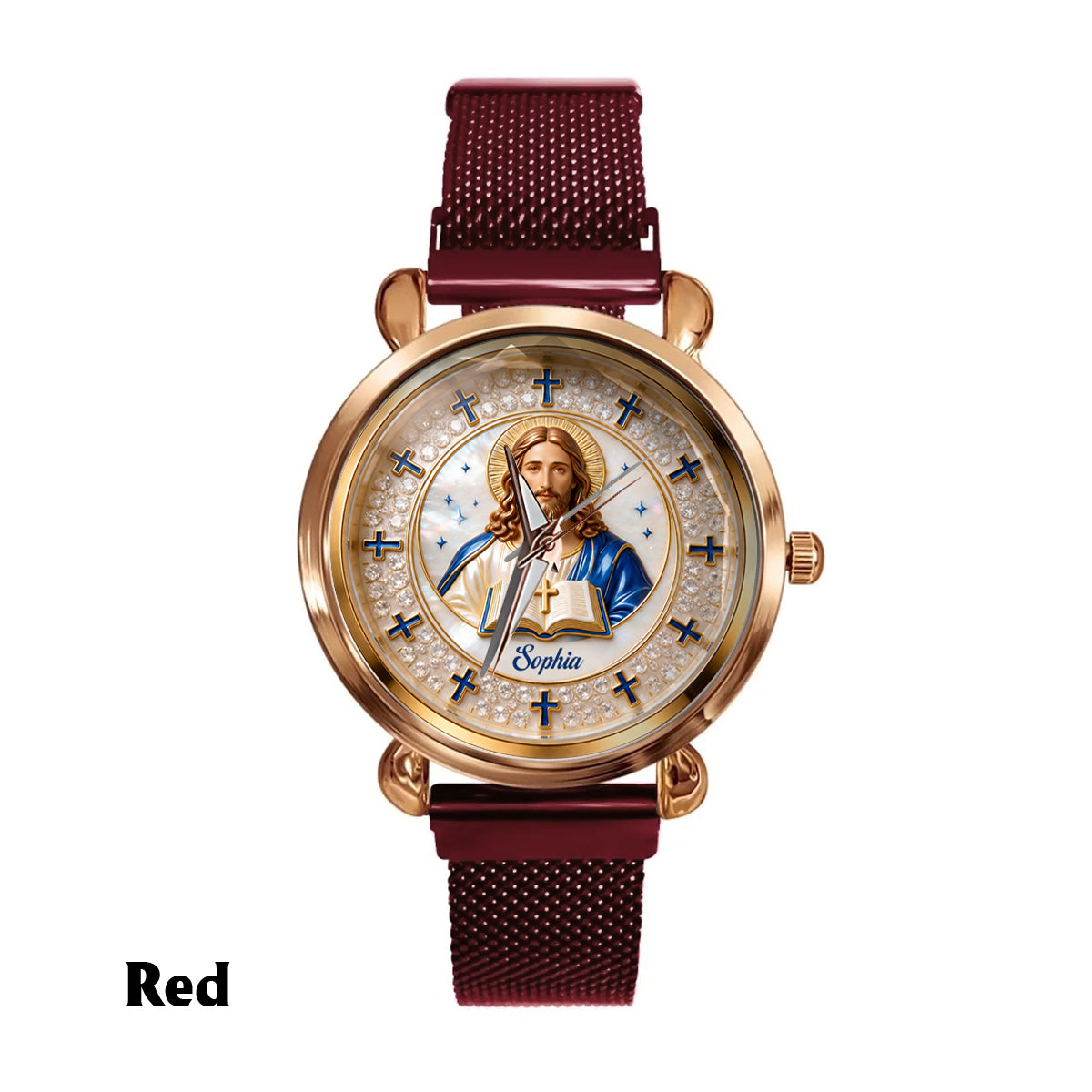 Foi sur la Peur - Montre Femme Chrétienne Personnalisée