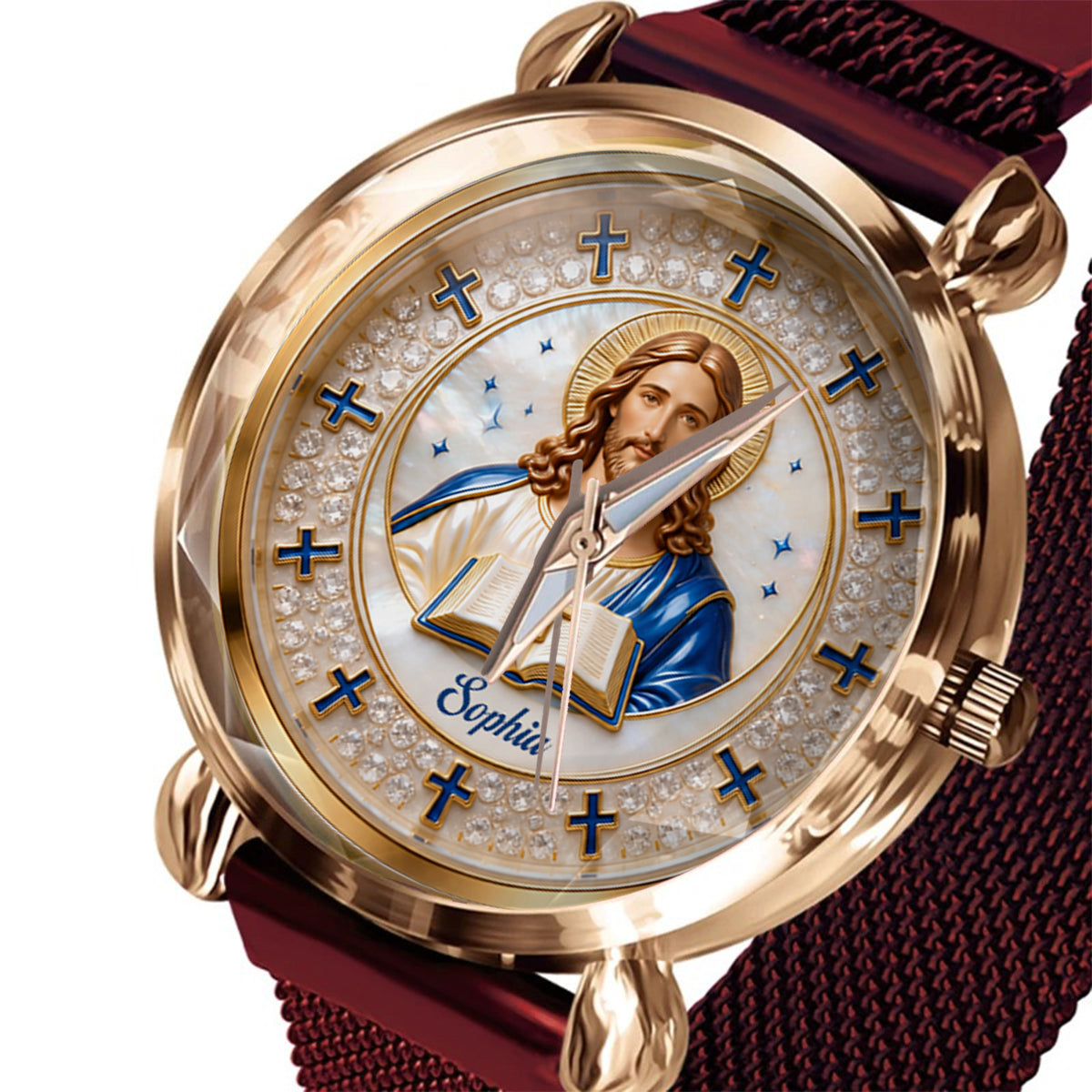 Foi sur la Peur - Montre Femme Chrétienne Personnalisée