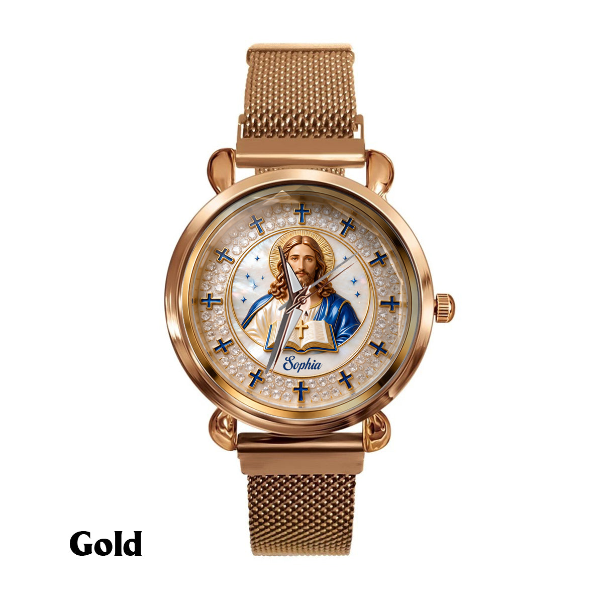 Foi sur la Peur - Montre Femme Chrétienne Personnalisée