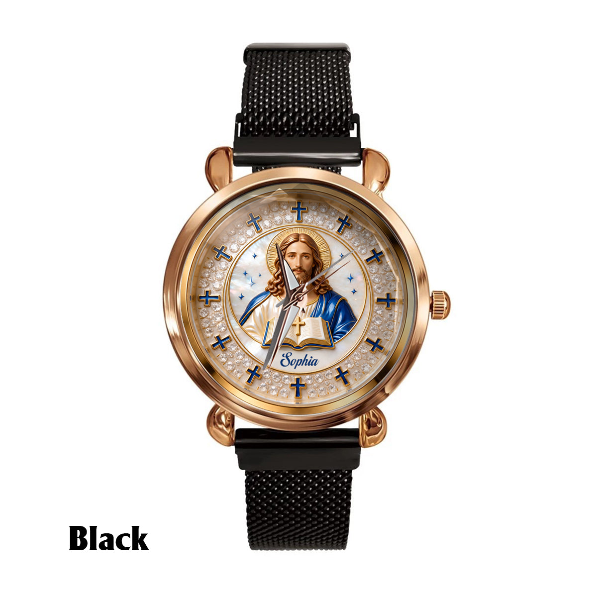 Foi sur la Peur - Montre Femme Chrétienne Personnalisée