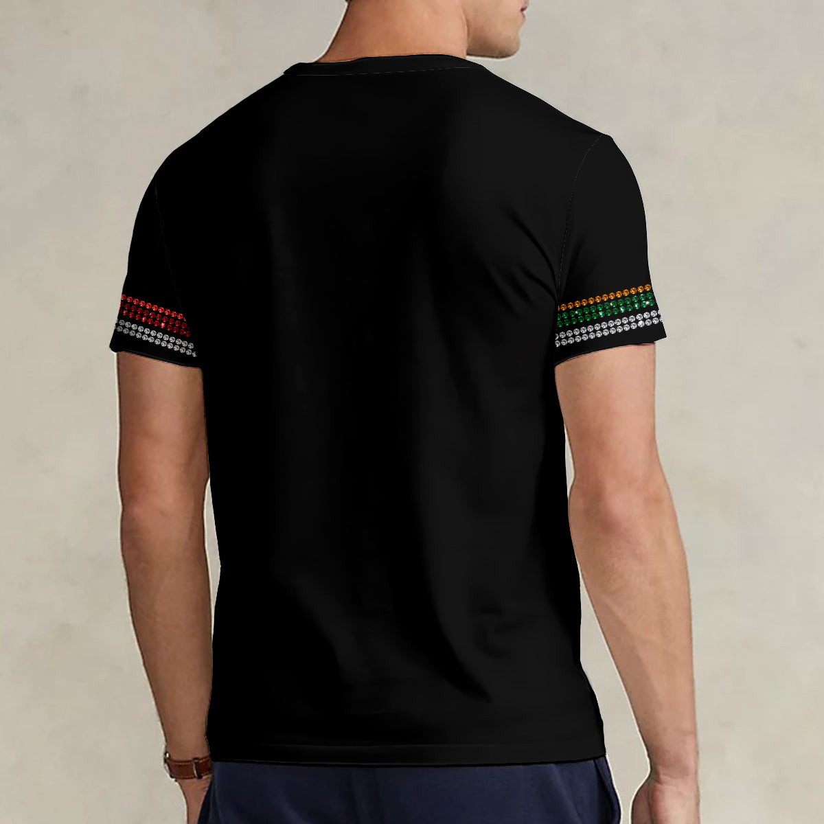Ils ne nous aiment pas - T-shirt V-Neck Africain Personnalisé Imprimé