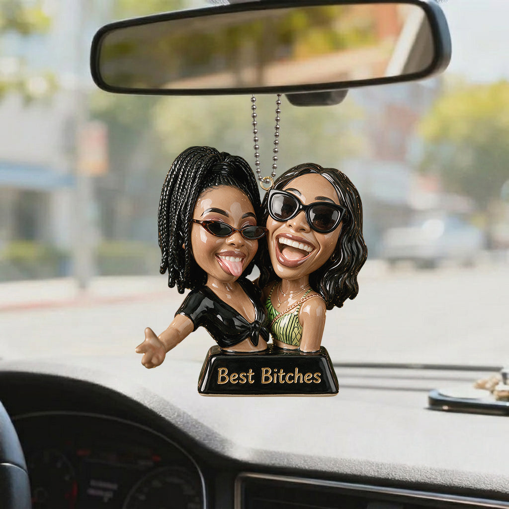 Cadeaux Amusants Pour Amis - Style Caricature - Ornement 3D Personnalisé