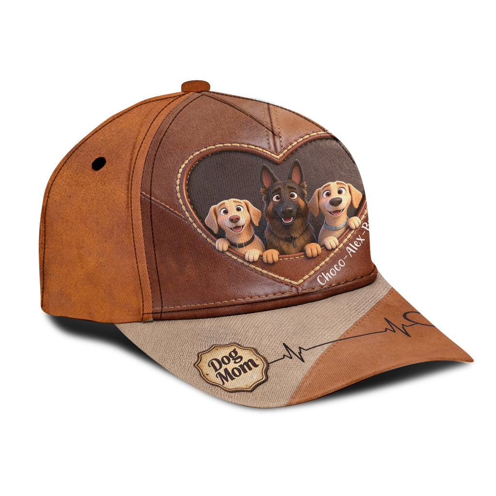 Casquette classique personnalisée pour chien à partir de n'importe quelle photo