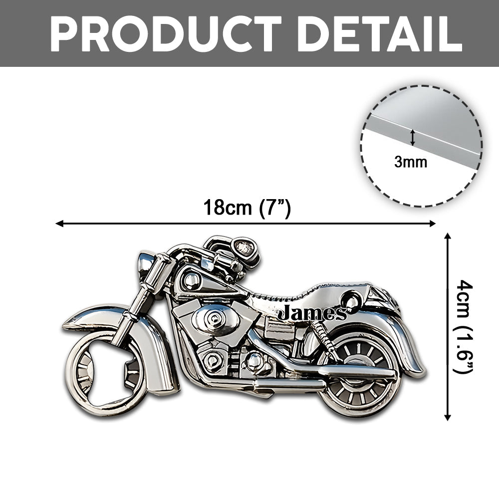 Ride Or Die - Personalized Biker Bottle Opener