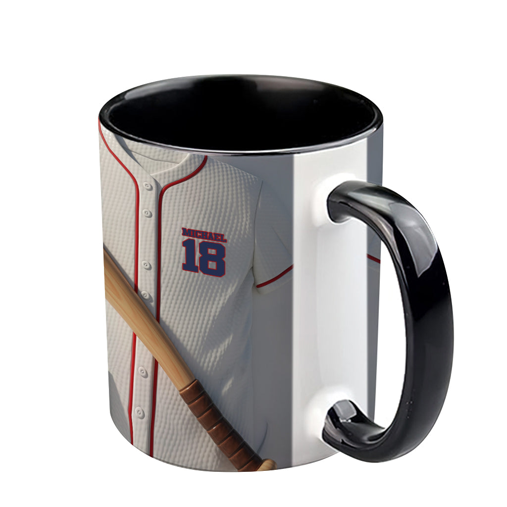 Baseball Is More Than A Game - Personalized Baseball Accent Mug