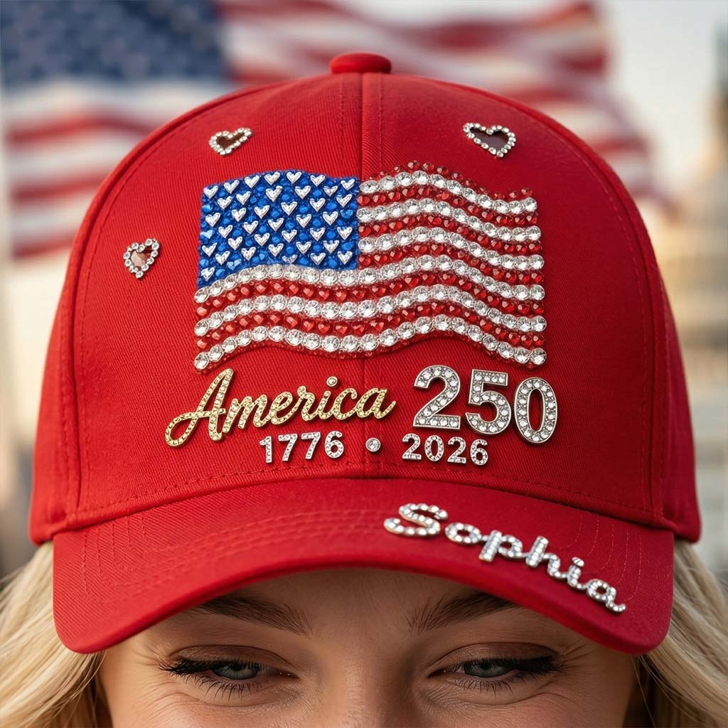 Anniversaire des 250 ans de l'Amérique - Casquette Patriot Classique Personnalisée