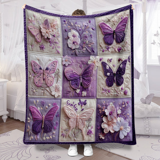 J'adore les papillons - Couverture papillon personnalisée