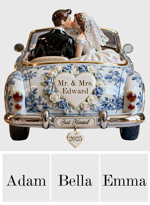 Notre anniversaire - Plaque acrylique personnalisée pour couple, en forme de pièce unique