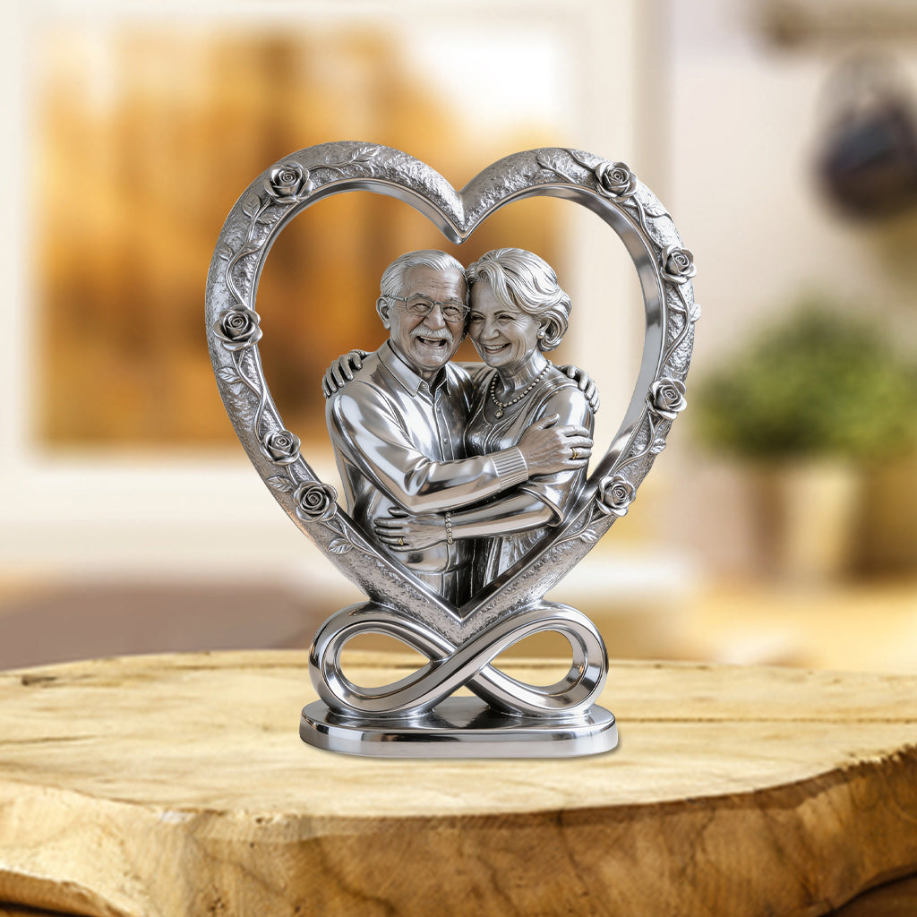 Idée cadeau pour couple - Plaque acrylique personnalisée pour couple.