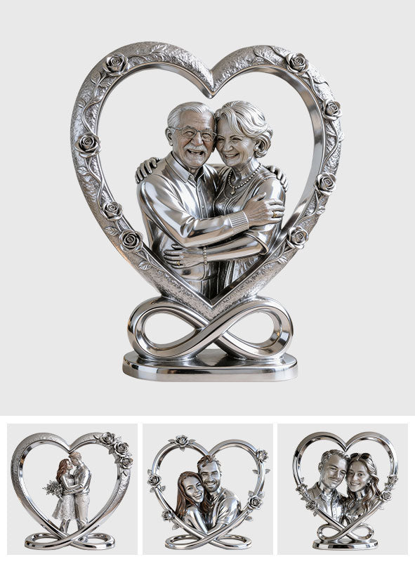 Idée cadeau pour couple - Plaque acrylique personnalisée pour couple.