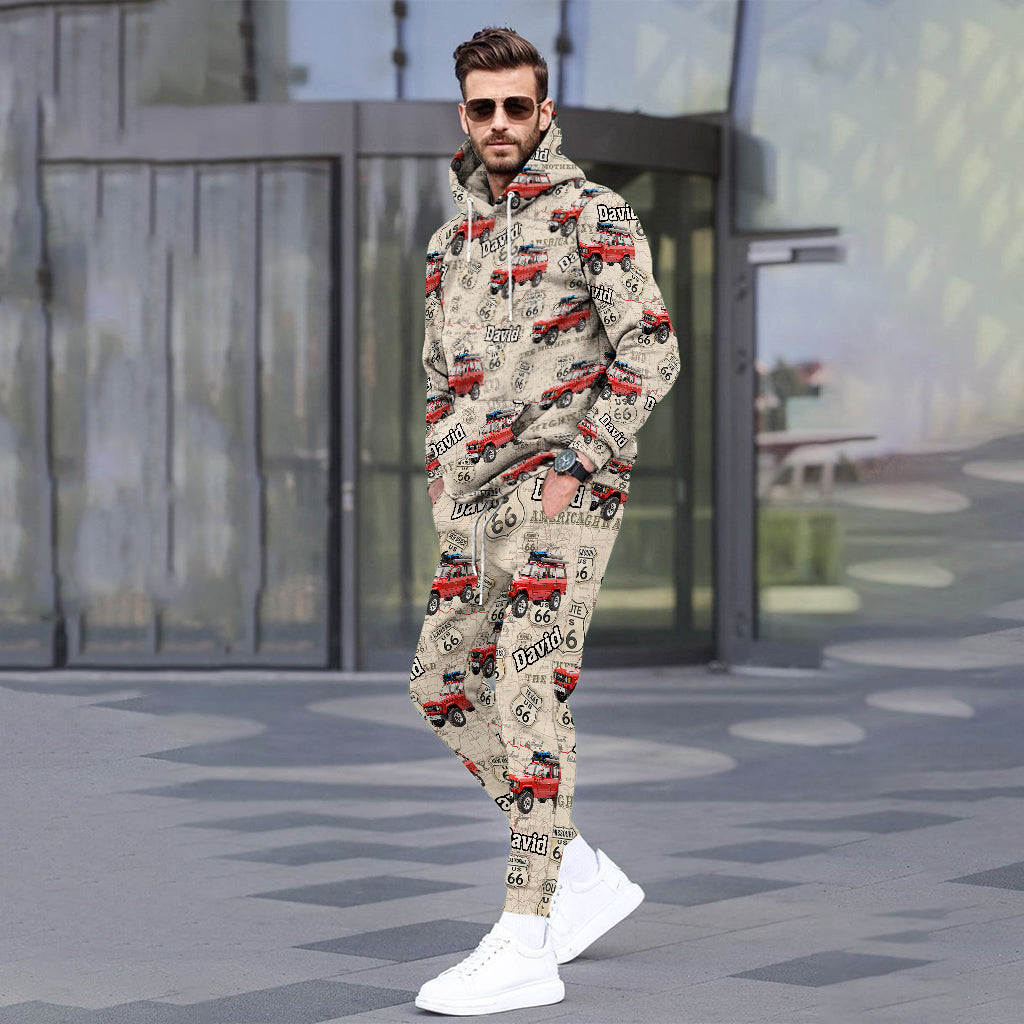 Custom From Any Photo - Personalized Car Lover Hoodie and Sweatpants