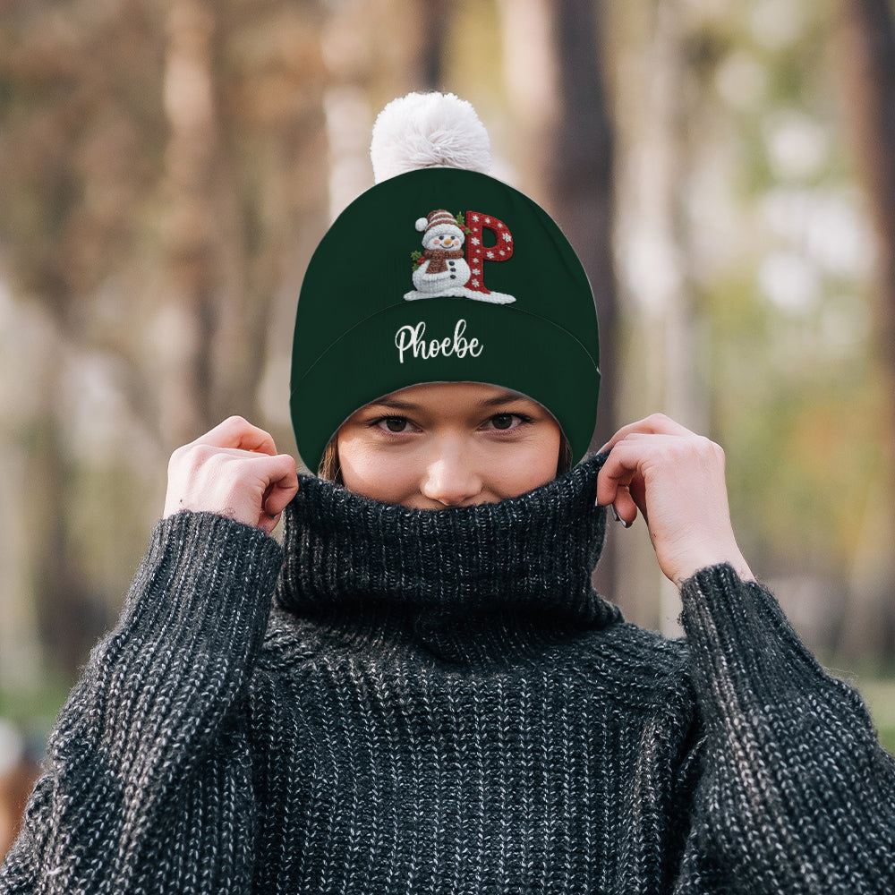 Winter Gifts For Loved Ones - Personalized Family Beanie Hat