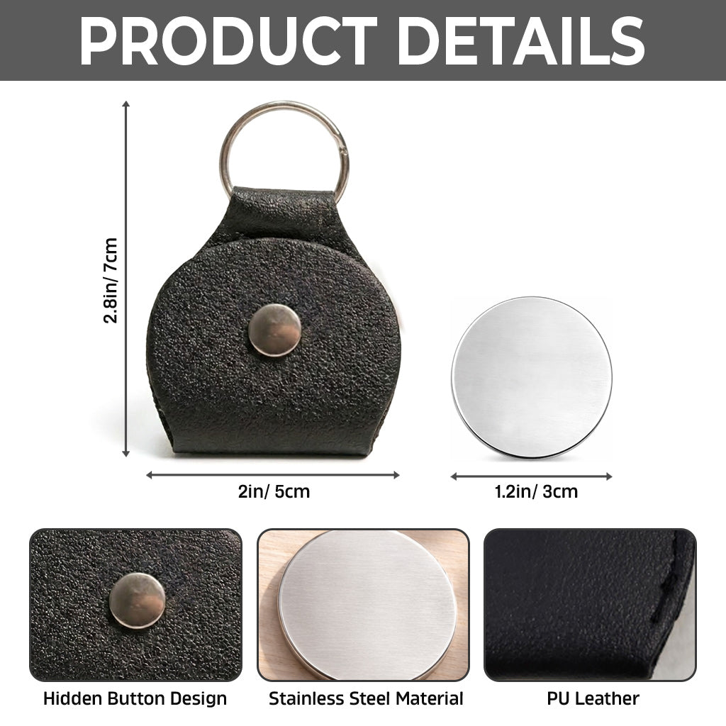 A Man Of God - Personalized Christian Pocket Coin Keychain