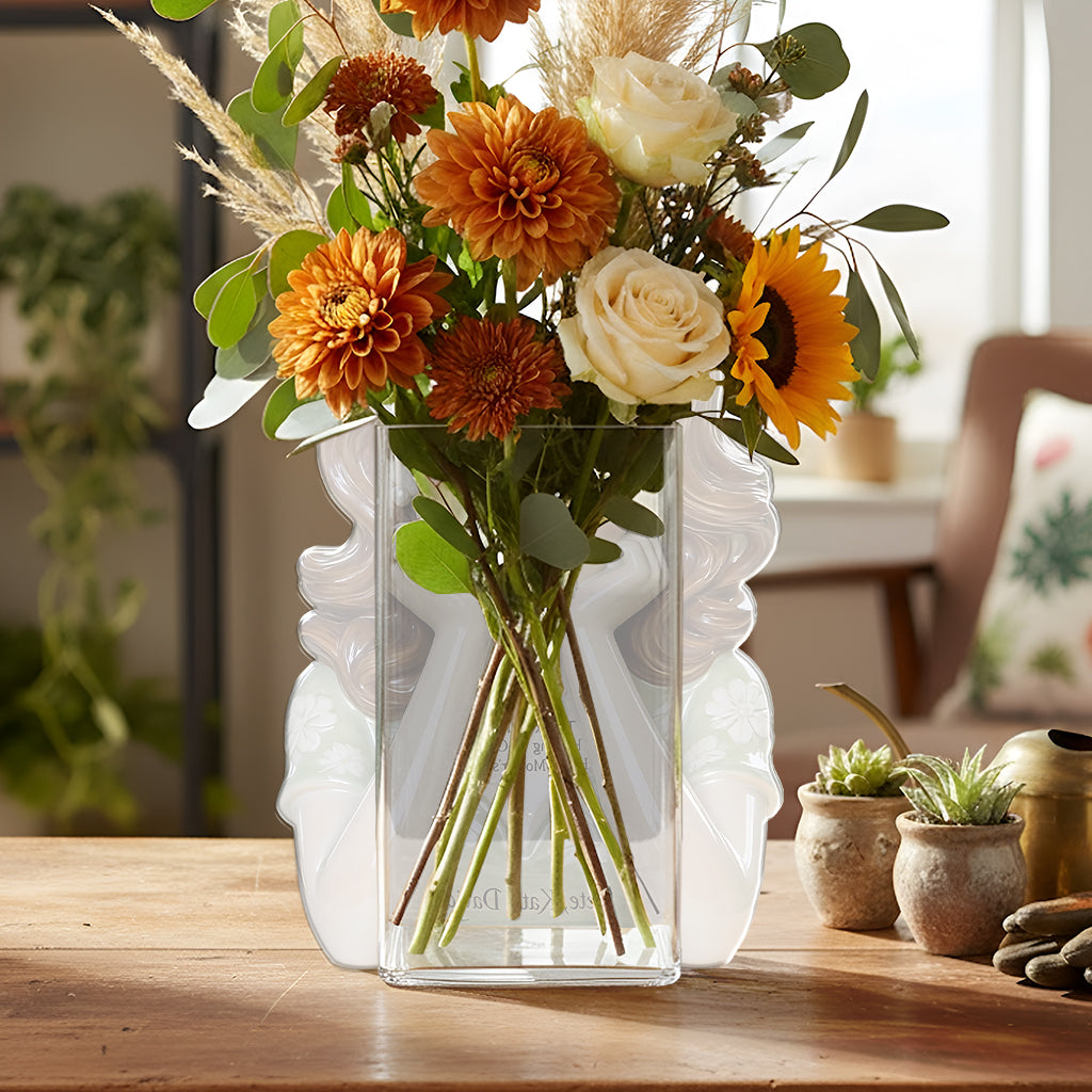 Thank You For Helping Me Grow - Personalized Mother Acrylic Pot