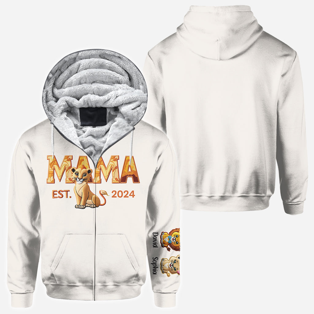 Mama Lion - Personalized Mother All Over Shirt