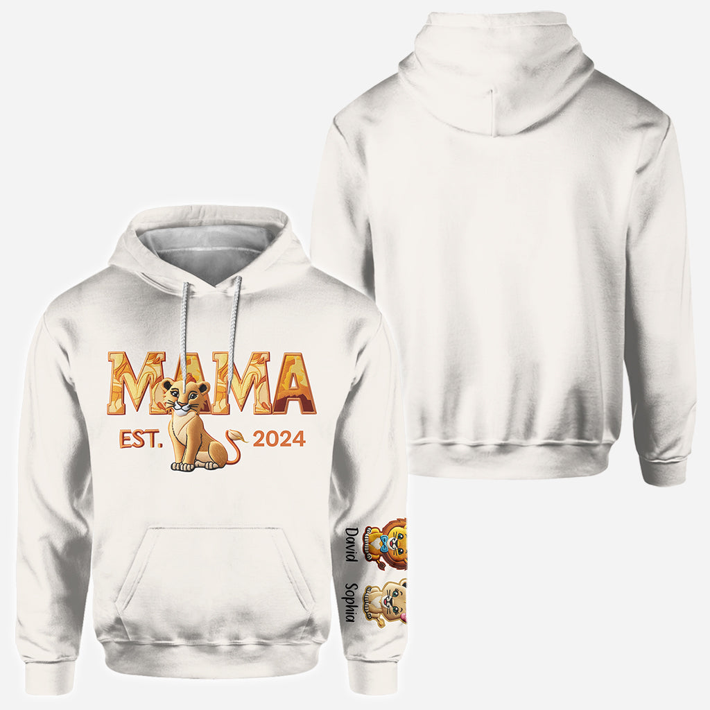 Mama Lion - Personalized Mother All Over Shirt