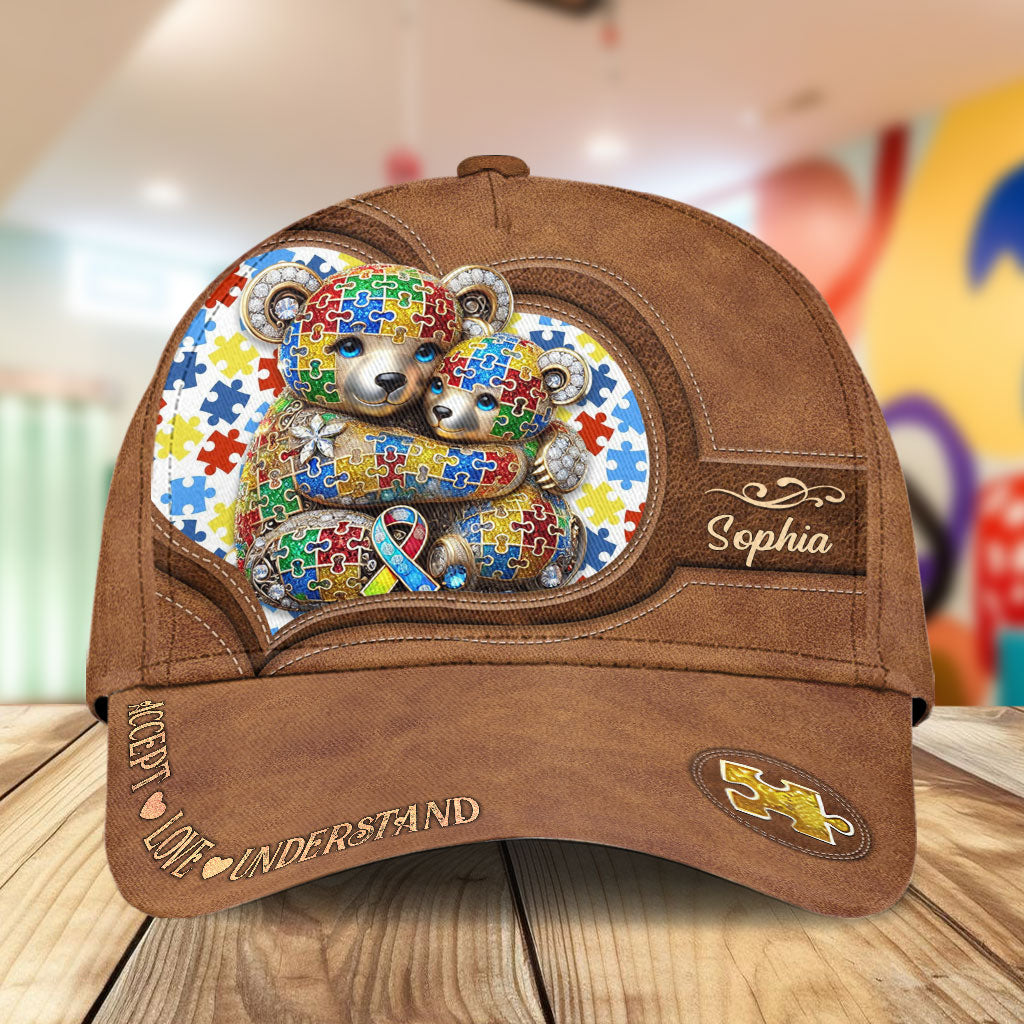Accept Love Understand - Personalized Autism Awareness Classic Cap