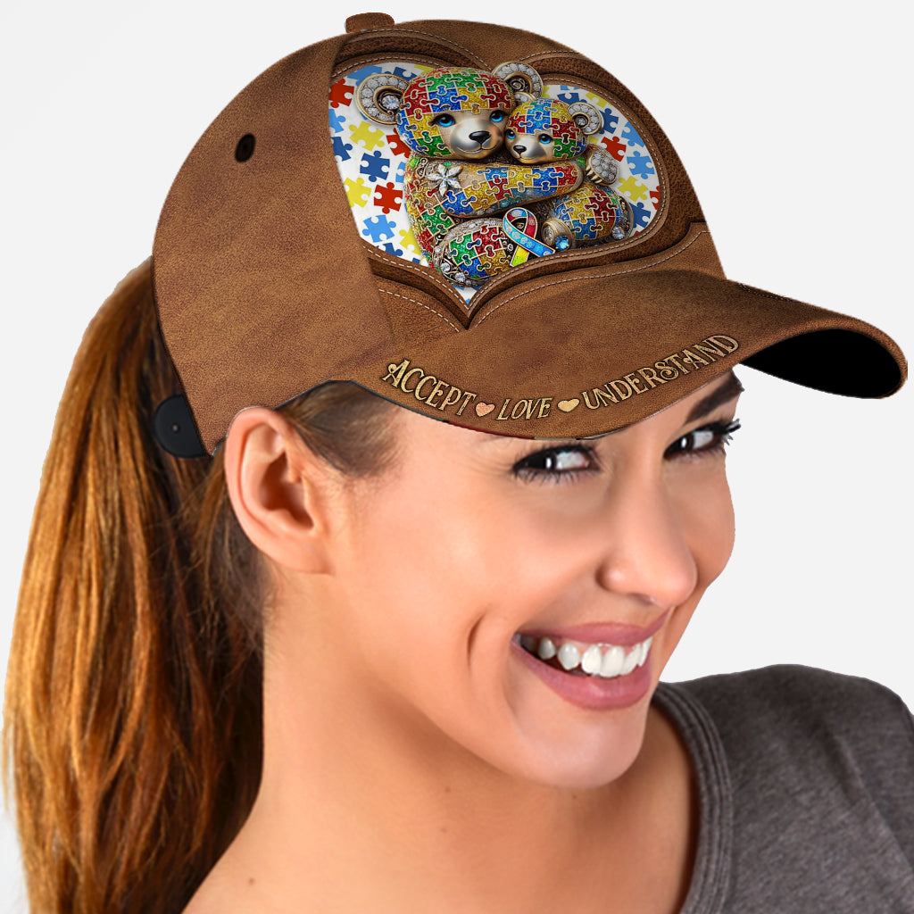 Accept Love Understand - Personalized Autism Awareness Classic Cap