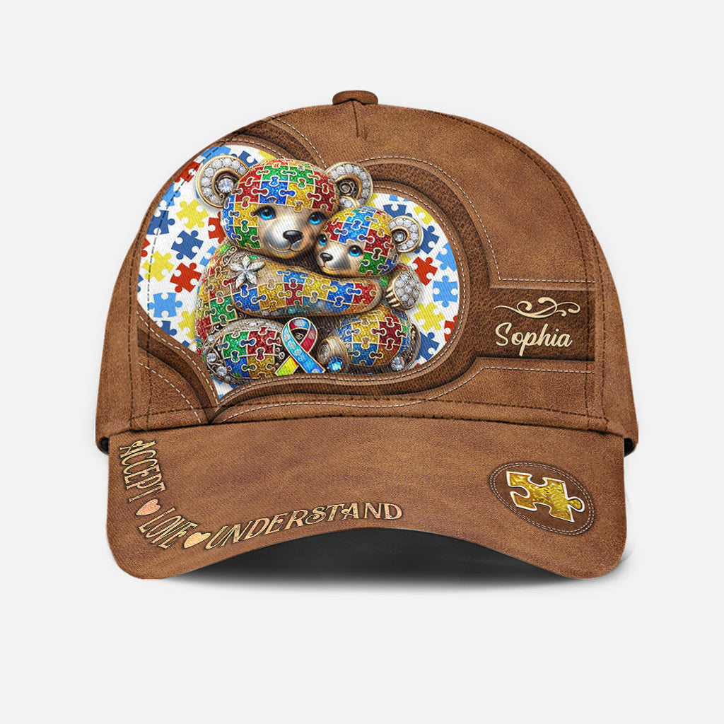 Accept Love Understand - Personalized Autism Awareness Classic Cap