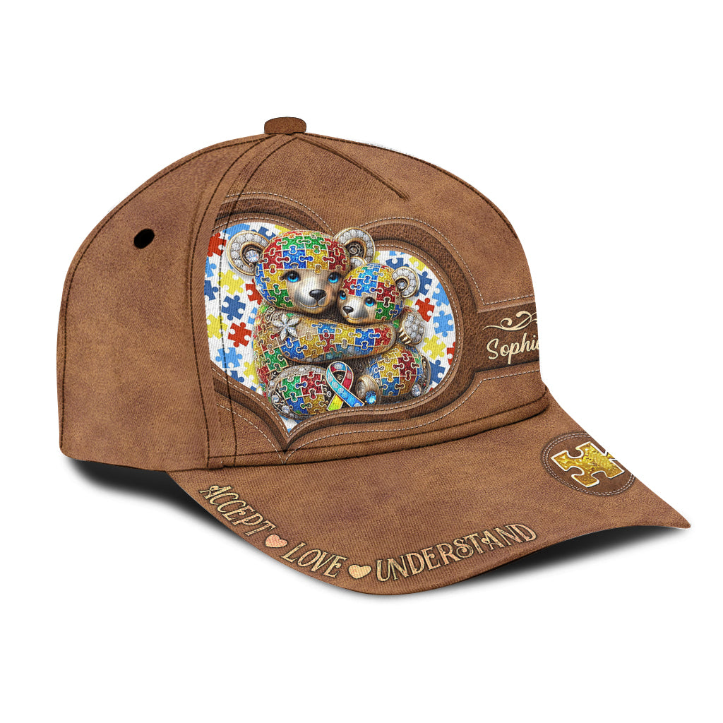 Accept Love Understand - Personalized Autism Awareness Classic Cap