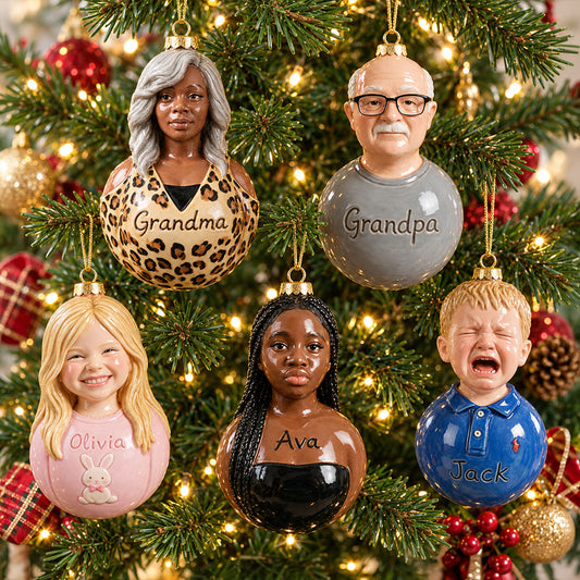 Je suis un Ornement - Noël Amusant - Ornement de Famille Personnalisé Premium 3D