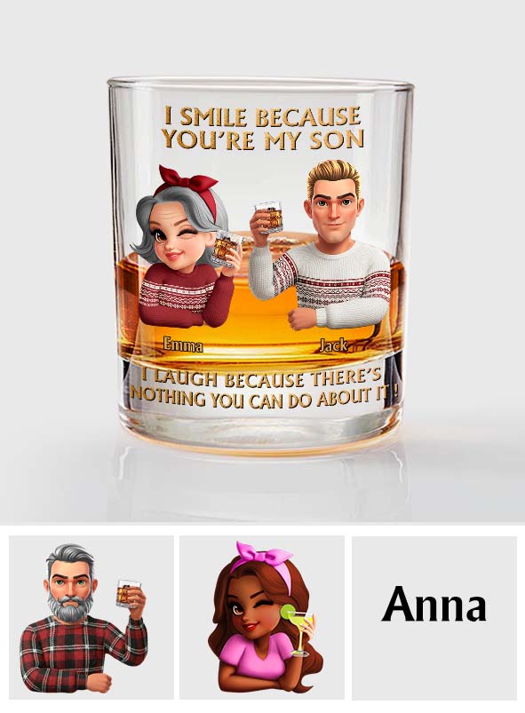 Gift For Son/ Father/ Daughter... - Personalized Father Whiskey Glass