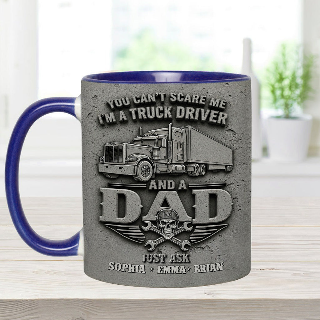 Tu ne peux pas me faire peur - Mug personnalisé pour routier