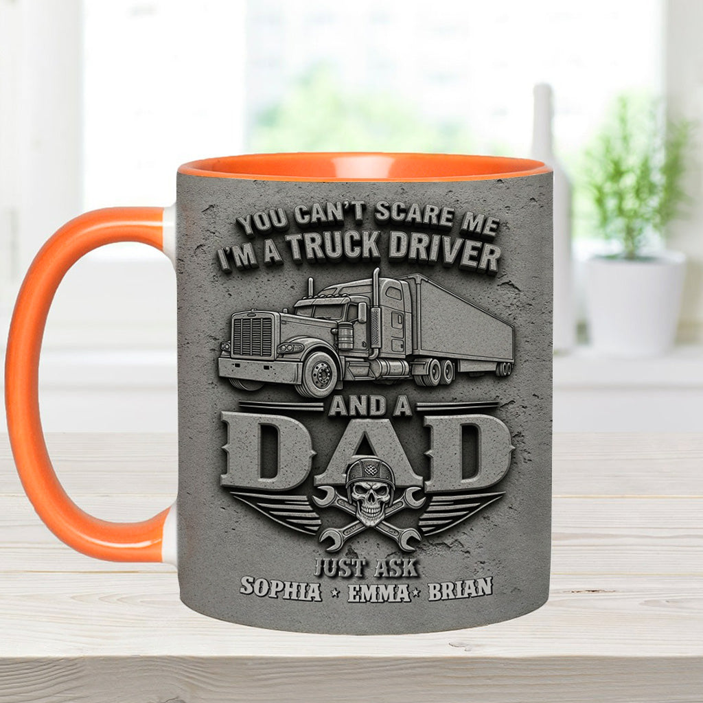 Tu ne peux pas me faire peur - Mug personnalisé pour routier