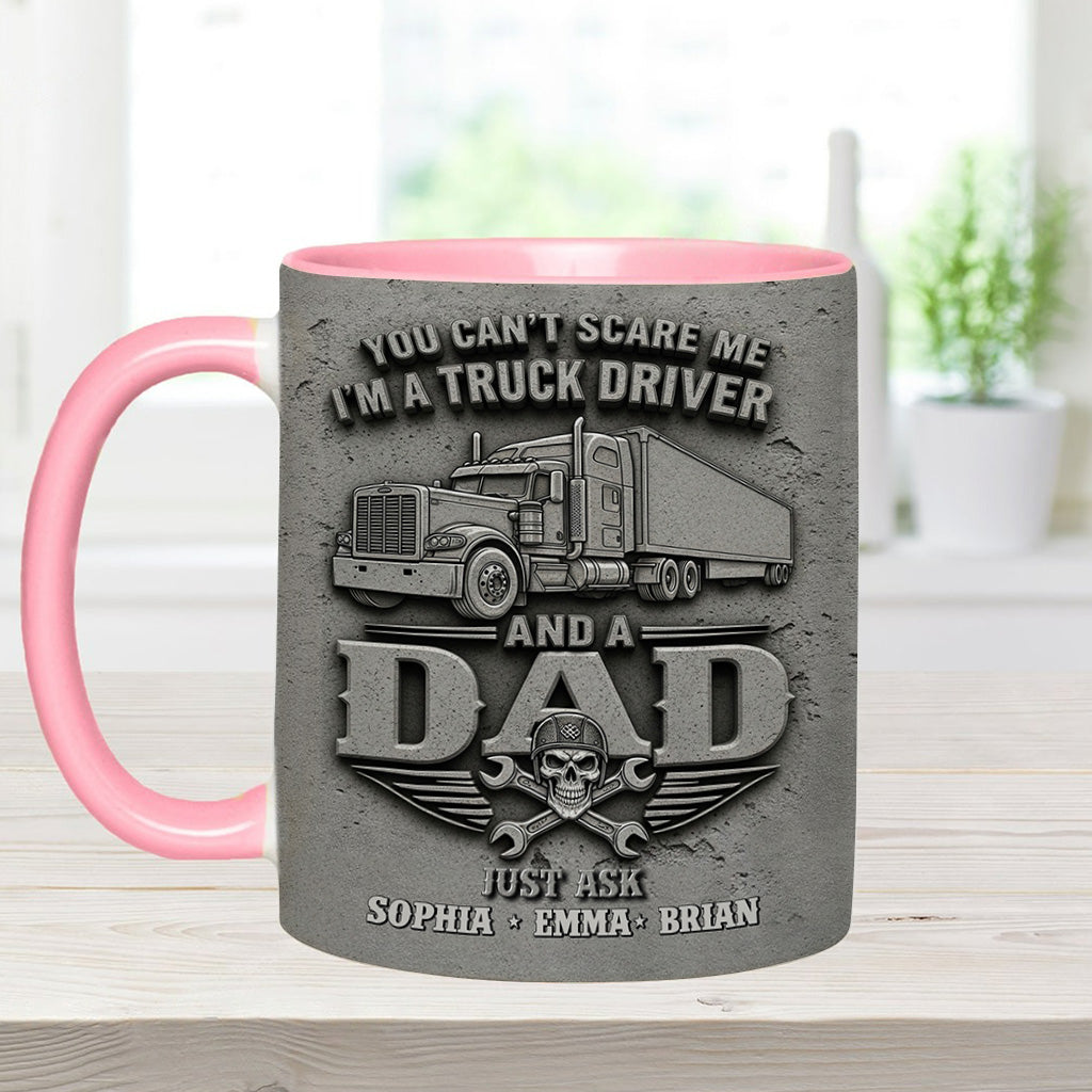 Tu ne peux pas me faire peur - Mug personnalisé pour routier