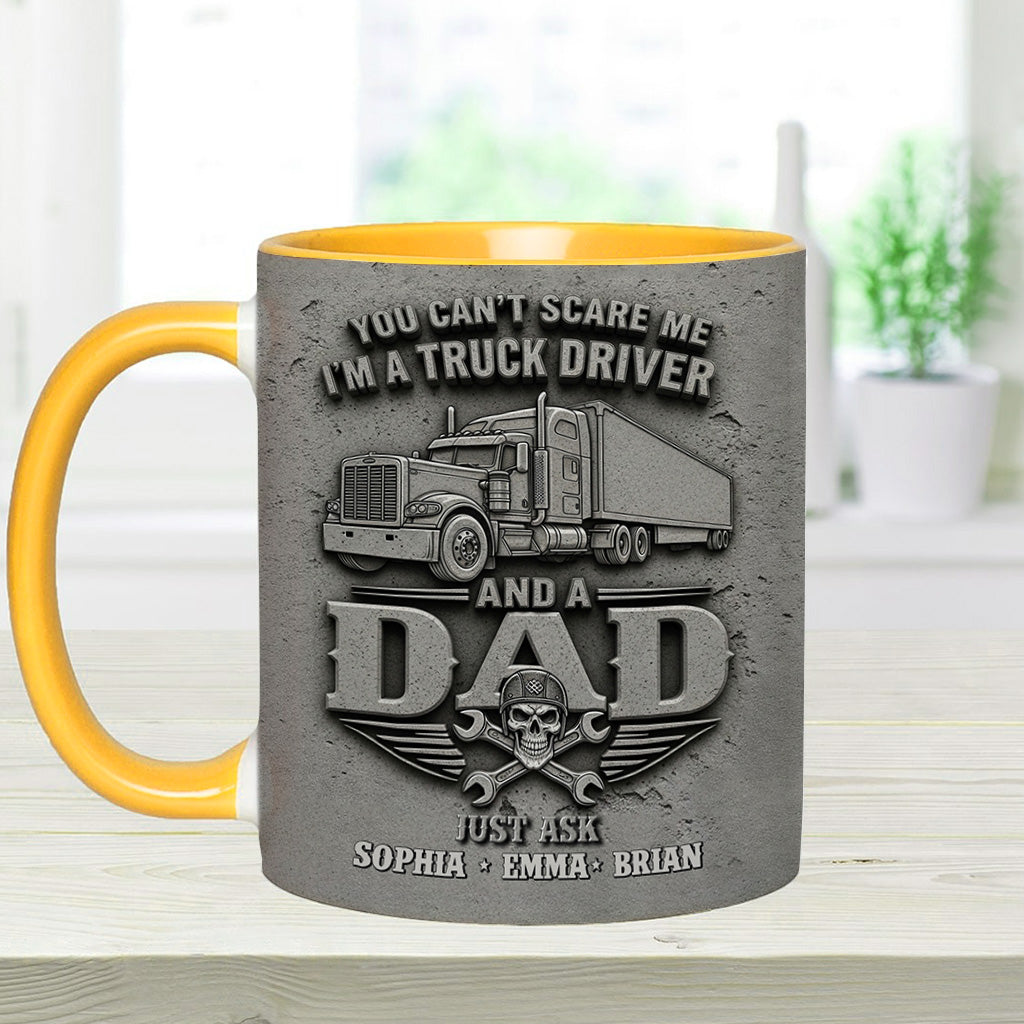 Tu ne peux pas me faire peur - Mug personnalisé pour routier