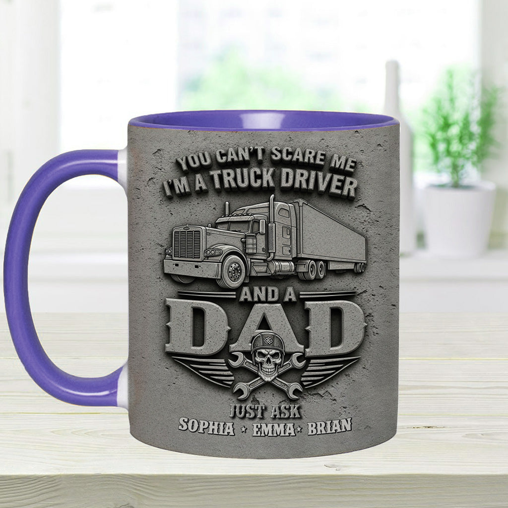 Tu ne peux pas me faire peur - Mug personnalisé pour routier