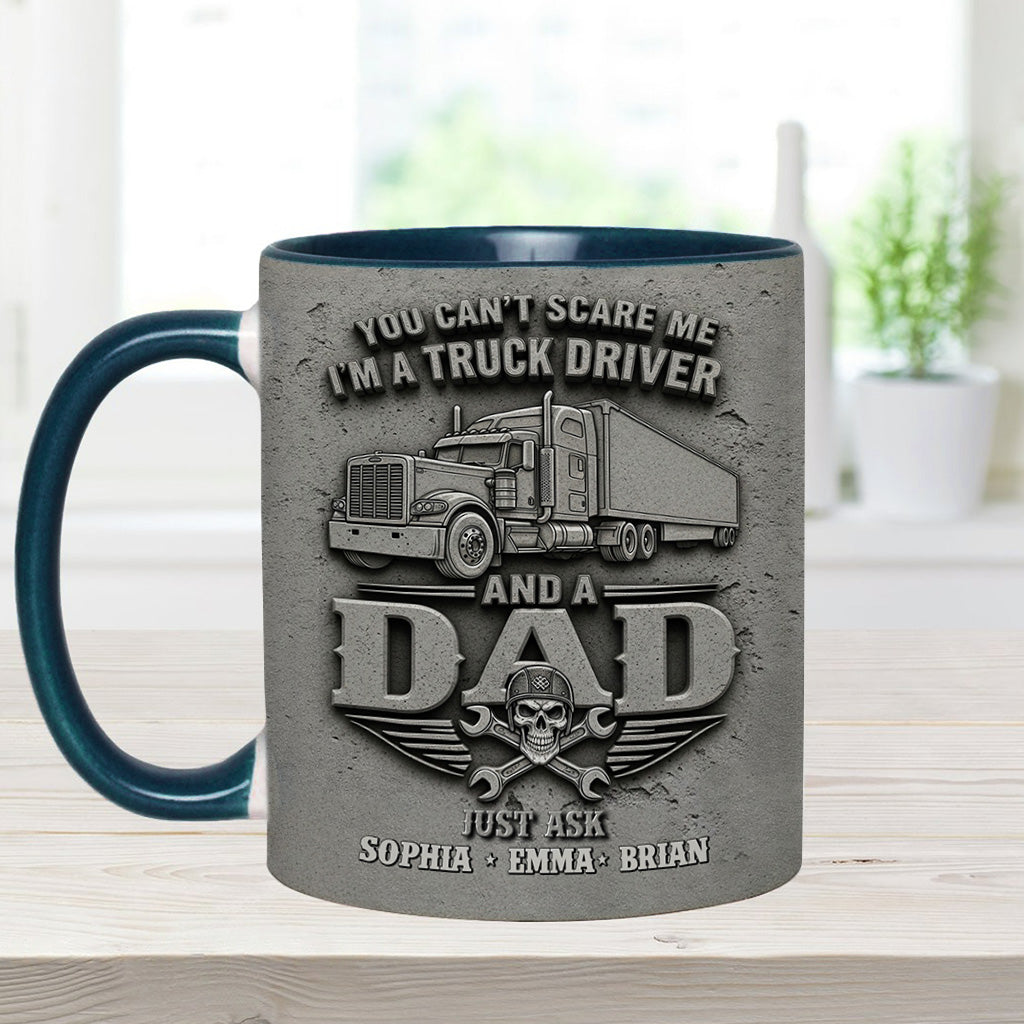 Tu ne peux pas me faire peur - Mug personnalisé pour routier