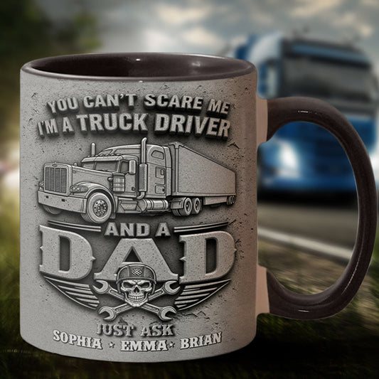 Tu ne peux pas me faire peur - Mug personnalisé pour routier