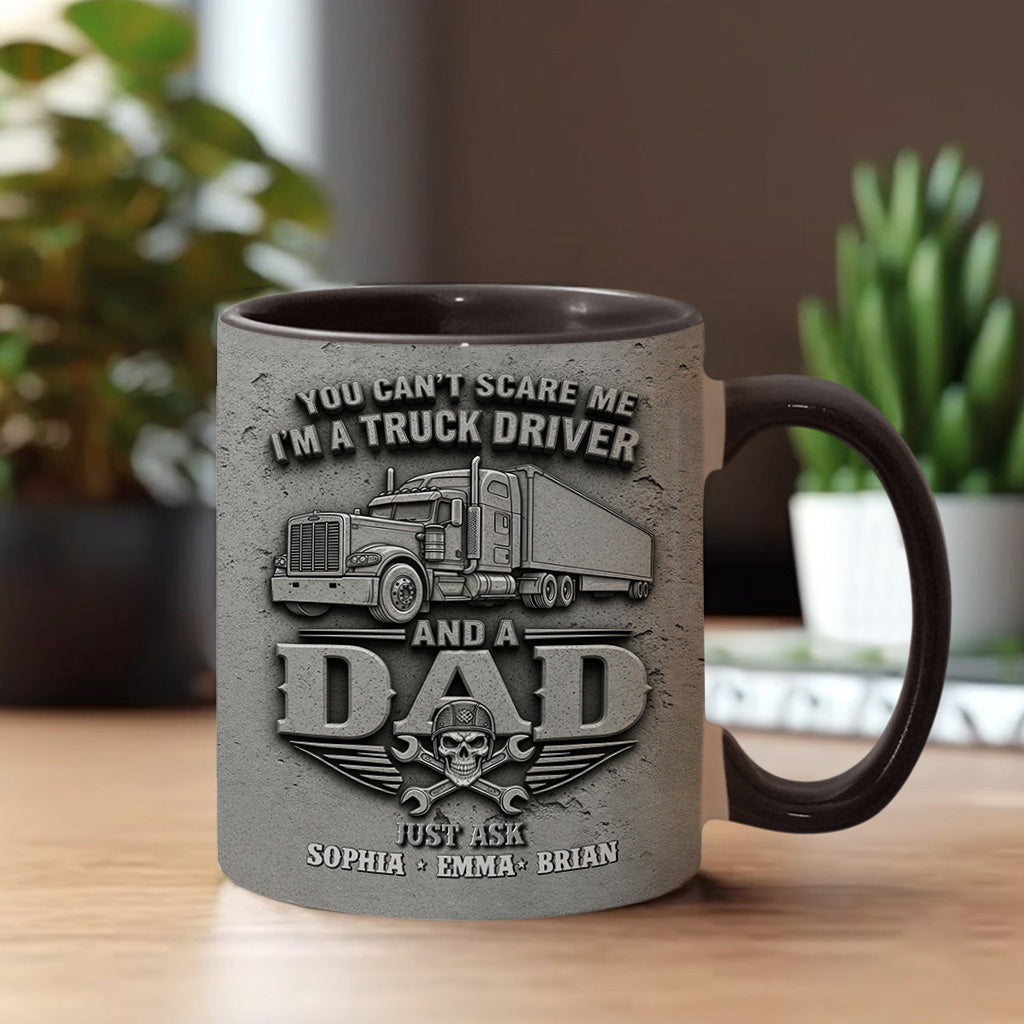 Tu ne peux pas me faire peur - Mug personnalisé pour routier