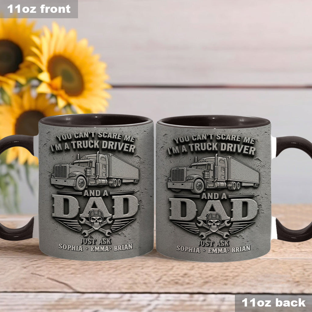 Tu ne peux pas me faire peur - Mug personnalisé pour routier