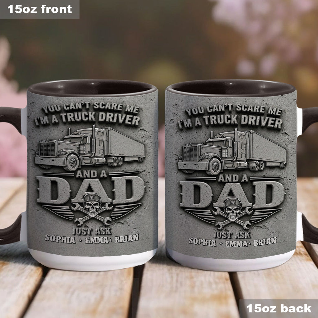 Tu ne peux pas me faire peur - Mug personnalisé pour routier