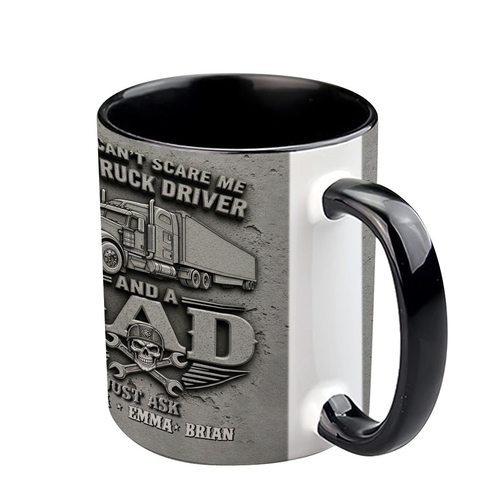 Tu ne peux pas me faire peur - Mug personnalisé pour routier