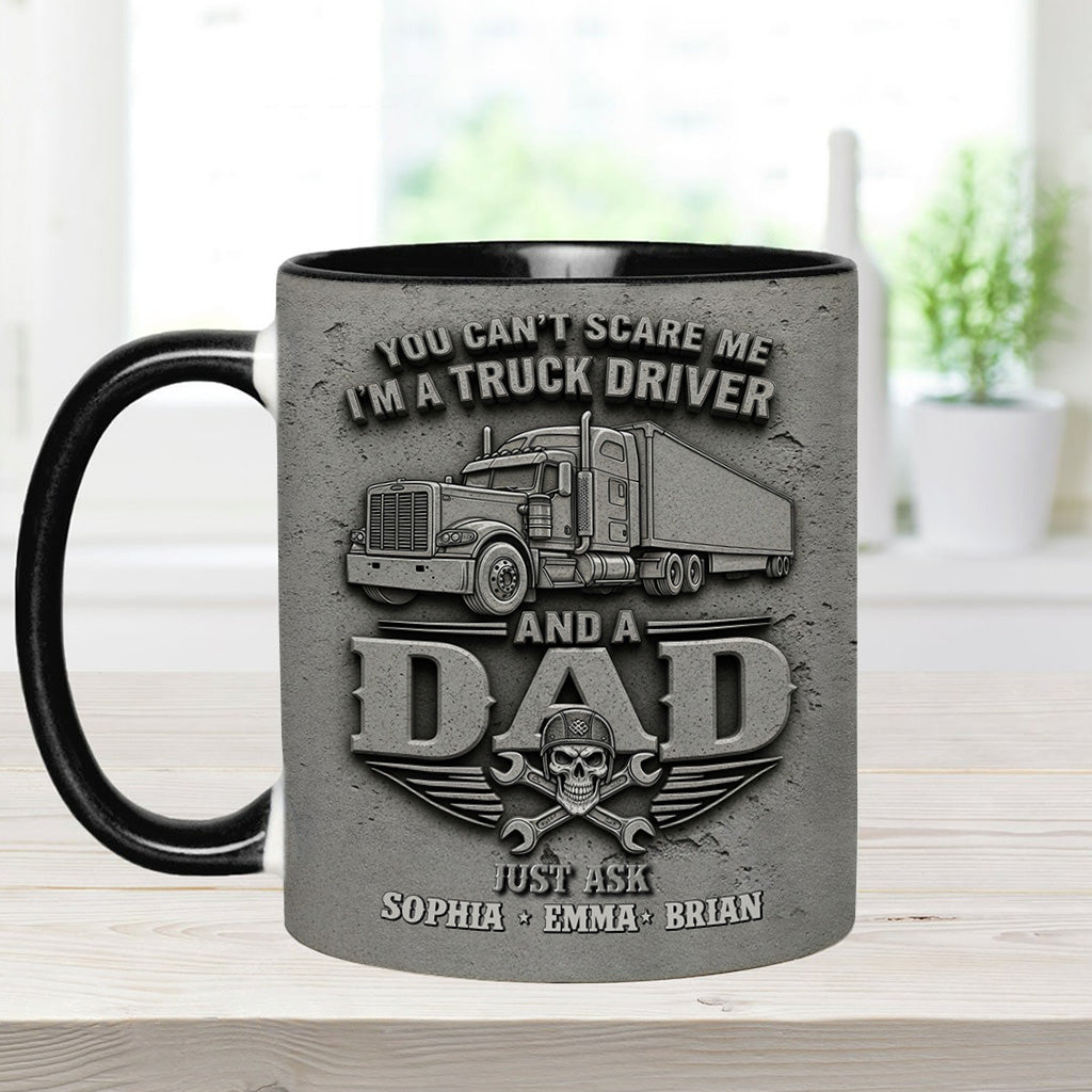 Tu ne peux pas me faire peur - Mug personnalisé pour routier