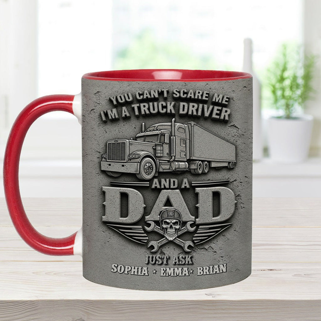 Tu ne peux pas me faire peur - Mug personnalisé pour routier